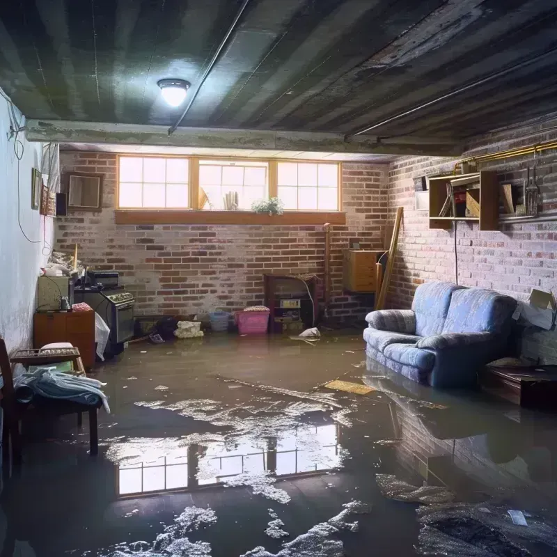 Flooded Basement Cleanup in Tyndall, SD